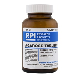 Research Products International Corp Agarose 500mg Tablets, 100 Tablets (50 Grams)
