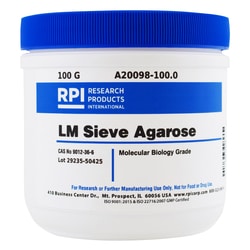 Research Products International Corp LM Sieve Agarose, 100 Grams