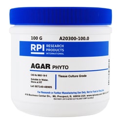 Research Products International Corp Agar, Phyto 100 Grams, Specially Selected
