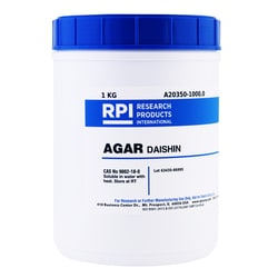 Research Products International Corp Agar, Daishin, 1 Kilogram, Quantity: