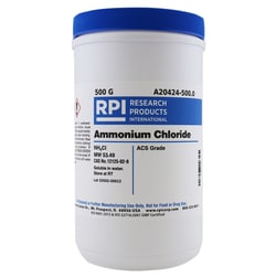 Research Products International Corp&nbsp;Ammonium Chloride, ACS Grade, 500 Grams