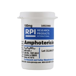 Research Products International Corp Amphotericin B, 100 Milligrams, Quantity: