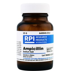 Research Products International Corp Ampicillin, Sodium Salt, 25 Grams,