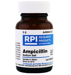 Research Products International Corp&nbsp;Ampicillin, Sodium Salt, 5 Grams