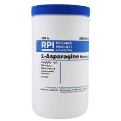 Research Products International Corp L-Asparagine, Monohydrate, 500 Grams,