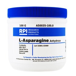Research Products International Corp L-Asparagine, Anhydrous, 100 Grams,
