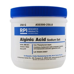 Research Products International Corp Alginic Acid Sodium Salt, 250 Grams,