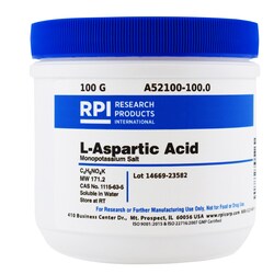 Research Products International Corp L-Aspartic Acid Monopotassium Salt,