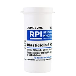 Research Products International Corp Blasticidin S Hydrochloride 10mg/ml