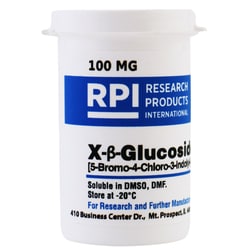 Research Products International Corp&nbsp;X-Glucoside [5-Bromo-4-Chloro-3-indolyl-B-D-glucopyranoside], 100 Milligrams