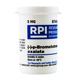 Research Products International Corp&nbsp;RPI (-)-p-Bromotetramisole Oxalate, 5 Milligrams
