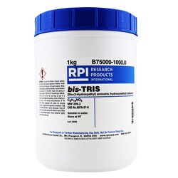Research Products International Corp&nbsp;bis-TRIS [bis-(2-hydroxyethyl)aminotris(hydroxymethyl)methane], 1 Kilogram