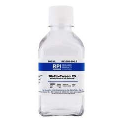Research Products International Corp Blotto-Tween 20 Blocking Solution in TBS with Azide, 500 Milliliters