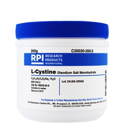 Research Products International Corp L-Cystine Disodium Salt Monohydrate,