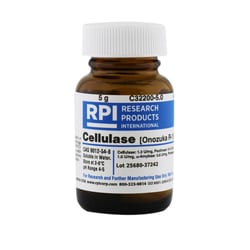 Research Products International Corp Cellulase [Onozuka R-10], 5 Grams,