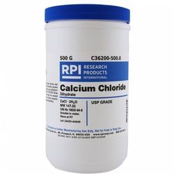 Research Products International Corp Calcium Chloride, Dihydrate, USP Grade,