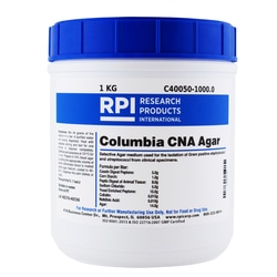 Research Products International Corp Columbia CNA Agar, 1 Kilogram, Quantity: