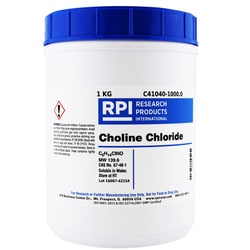 Research Products International Corp Choline Chloride, 1 Kilogram, Quantity: