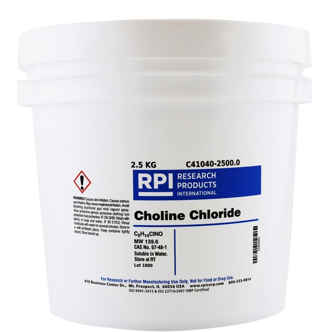 Research Products International Corp Choline Chloride, 2.5 KG, Quantity