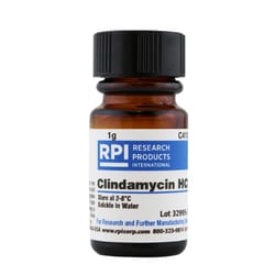 Research Products International Corp Clindamycin HCl, 1 Gram, Quantity: