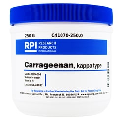 Research Products International Corp Carrageenan, Kappa Type, 250 Grams,