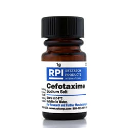 Research Products International Corp&nbsp;Cefotaxime, Sodium Salt, 1 Gram