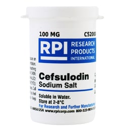 Research Products International Corp Cefsulodin, Sodium Salt, 100 Milligrams,