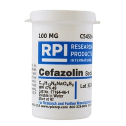 Research Products International Corp Cefazolin Sodium Salt, 100 Milligrams,
