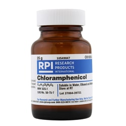 Research Products International Corp Chloramphenicol, 25 Grams, Quantity: