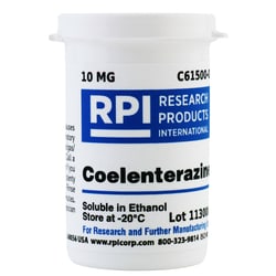 Research Products International Corp Coelenterazine-H, 10 Milligrams, Quantity: