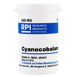 Research Products International Corp Cyanocobalamin (Vitamin B12), 100 Milligrams