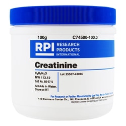 Research Products International Corp Creatinine, 100 Grams, Quantity: Each