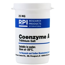 Research Products International Corp Coenzyme A Trilithium Salt, 25 MG