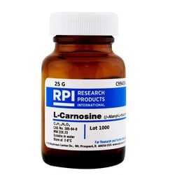 Research Products International Corp RPI L-Carnosine, 25 Grams, Quantity: