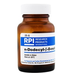 Research Products International Corp n-Dodecyl-B-D-maltoside, 25 G