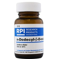 Research Products International Corp n-Dodecyl-B-D-maltoside, 5 Grams,