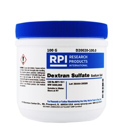 Research Products International Corp Dextran Sulfate Sodium Salt, 100 Grams,
