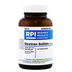 Research Products International Corp Dextran Sulfate Sodium Salt, 50 Grams,