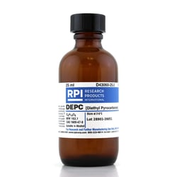Research Products International Corp DEPC [Diethyl Pyrocarbonate], 25 Milliliters,