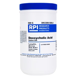 Research Products International Corp Deoxycholic Acid Sodium Salt, 500 G