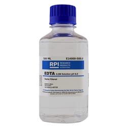 Research Products International Corp&nbsp;EDTA 0.5M Solution pH 8.0, 500 Milliliters