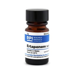 Research Products International Corp Ertapenem Sodium Salt, 1 Gram, Quantity: