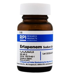 Research Products International Corp Ertapenem Sodium Salt, 5 Grams