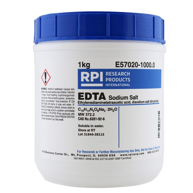 Research Products International Corp EDTA Disodium Salt Fisher