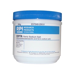 Research Products International Corp EDTA Ferric Sodium Salt [Ethylenediaminetetraacetic acid ferric sodium salt], 250 Grams