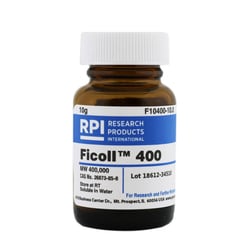 Research Products International Corp Ficoll 400 [Polysucrose 400], 10 Grams