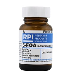Research Products International Corp 5-FOA [5-Fluoroorotic acid], 5 Grams,