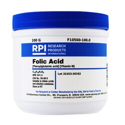 Research Products International Corp Folic Acid [Pteroylglutamic acid]