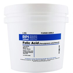 Research Products International Corp Folic Acid, 1 KG, Quantity: Each of