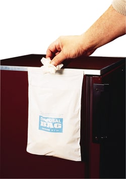 Research Products International Corp Cleanware Laboratory Waste Bags, 8 x 10 Inches, 50 per Case